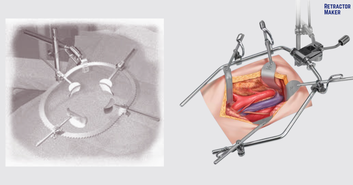 Bookwalter vs Omni Retractor comparison diagram