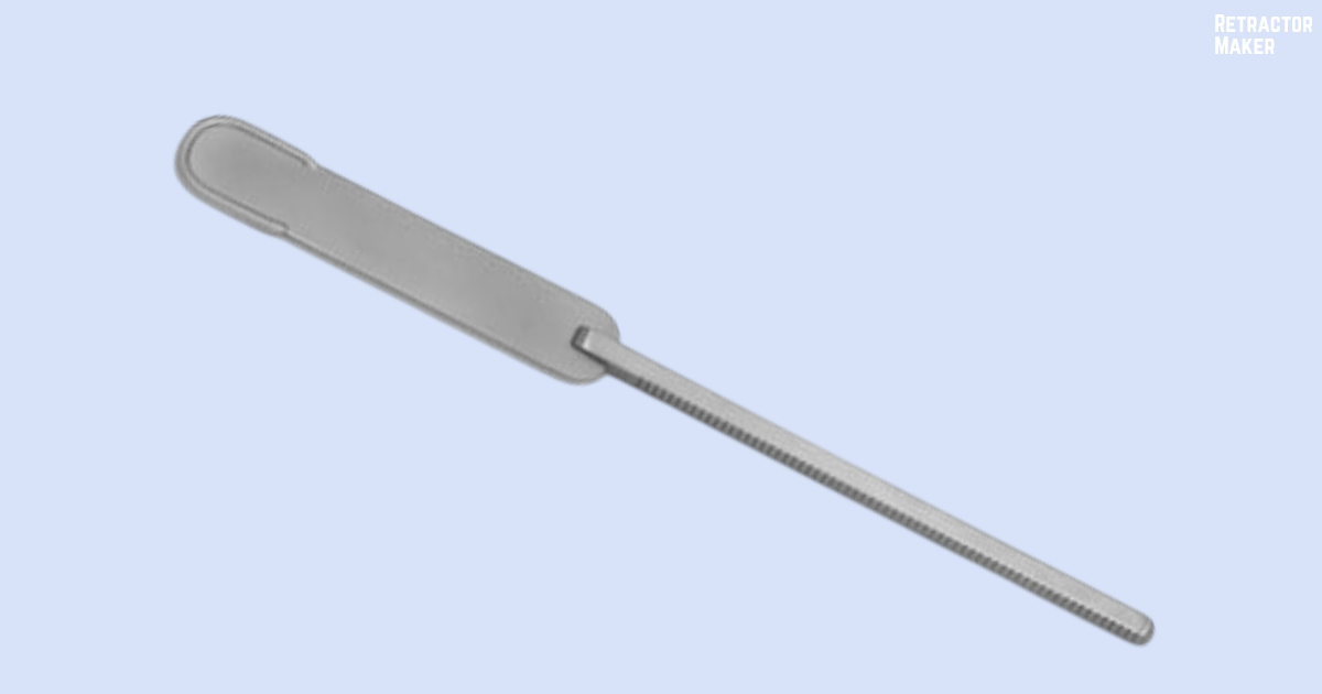 Bookwalter Malleable Retractor Blade