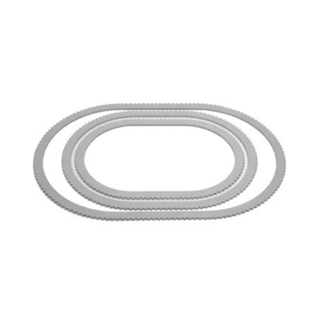Bookwalter Oval Solid Ring rigid retractor rings in three sizes by Retractor Maker