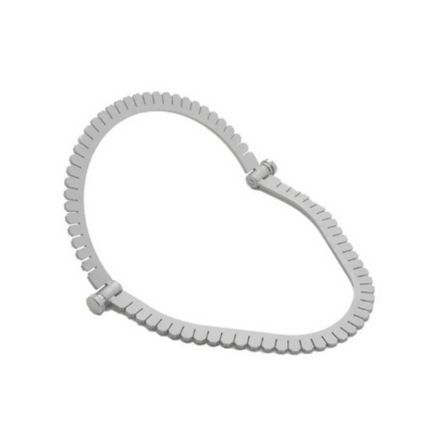 Bookwalter Perineal Segmented Ring with notched perimeter and hinge joints by Retractor Maker