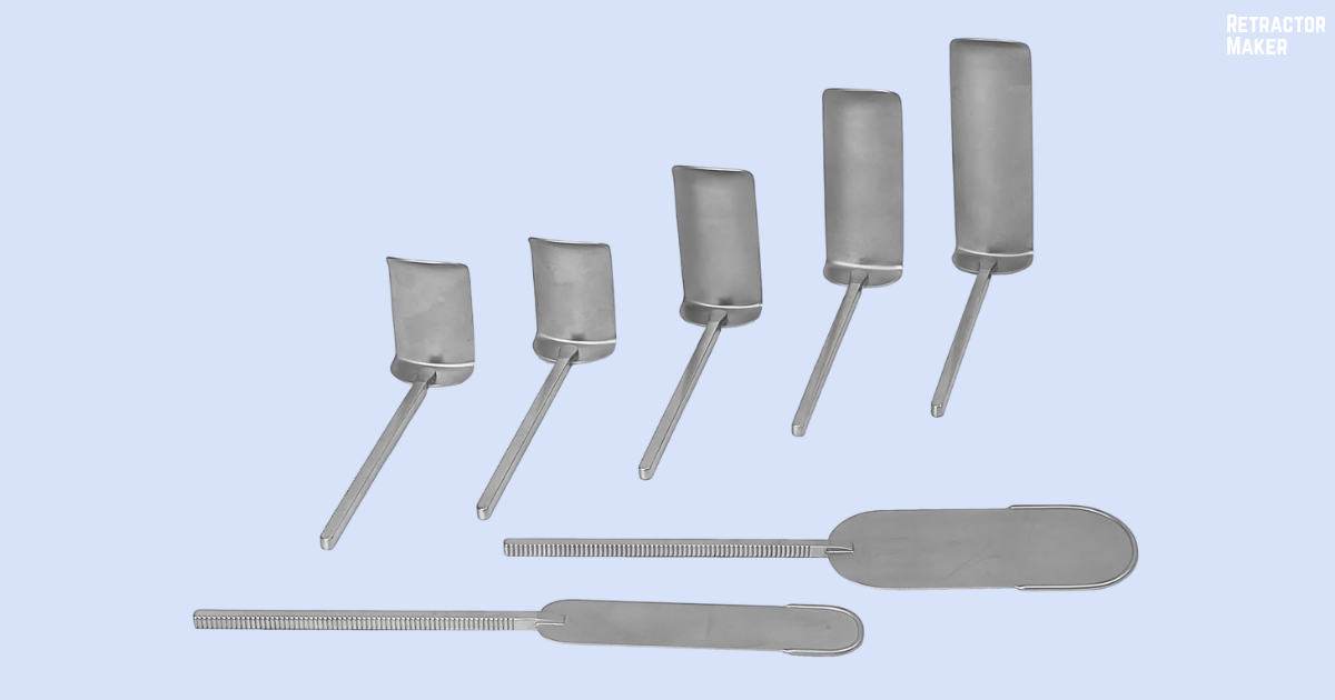 Bookwalter Kelly and Malleable retractor blades